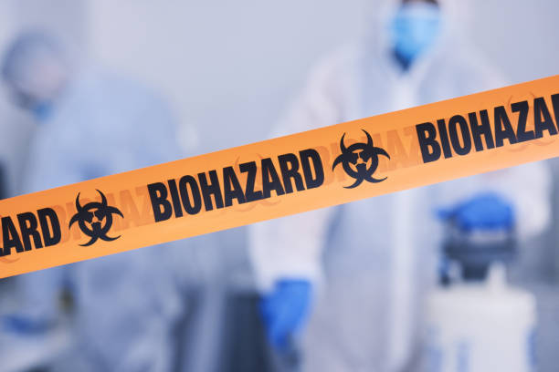 Professional Biohazard technician working in Colbert, WA